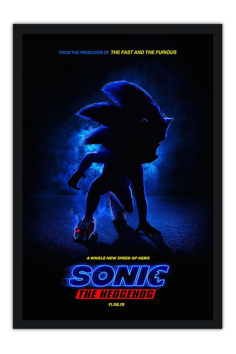 Poster Sonic - Filmes - Infantis 