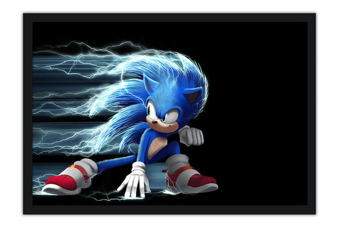 Poster Sonic - Filmes - Infantis 