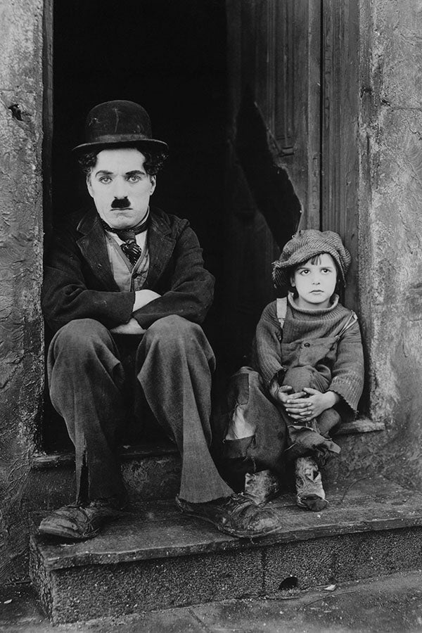 Poster Charles Chaplin - Famosos Consagrados