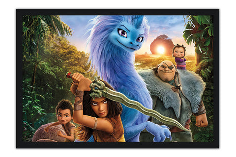 Poster Raya e o Último Dragão - Raya and the Last Dragon - Filmes - Infantil