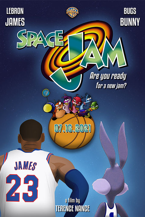 Poster Space Jam - Um Novo Legado - Lebron James - Filmes