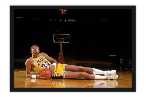 Poster Kareem Abdul-Jabbar - Basquete - Esportes