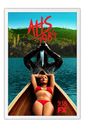 Poster American Horror Story 1984 - História de Horror Americana - AHS - Séries
