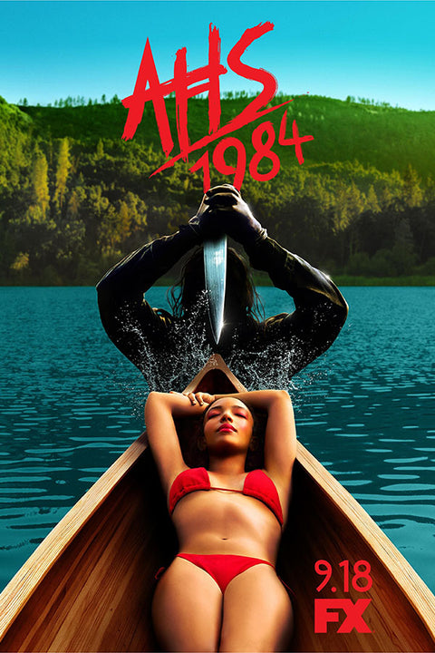 Poster American Horror Story 1984 - História de Horror Americana - AHS - Séries