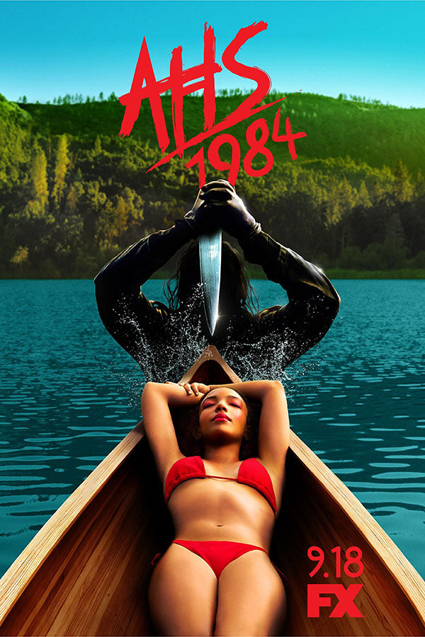 Poster American Horror Story 1984 - História de Horror Americana - AHS - Séries
