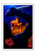Poster American Horror Story 1984 - História de Horror Americana - AHS - Séries