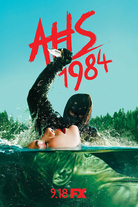 Poster American Horror Story 1984 - História de Horror Americana - AHS - Séries