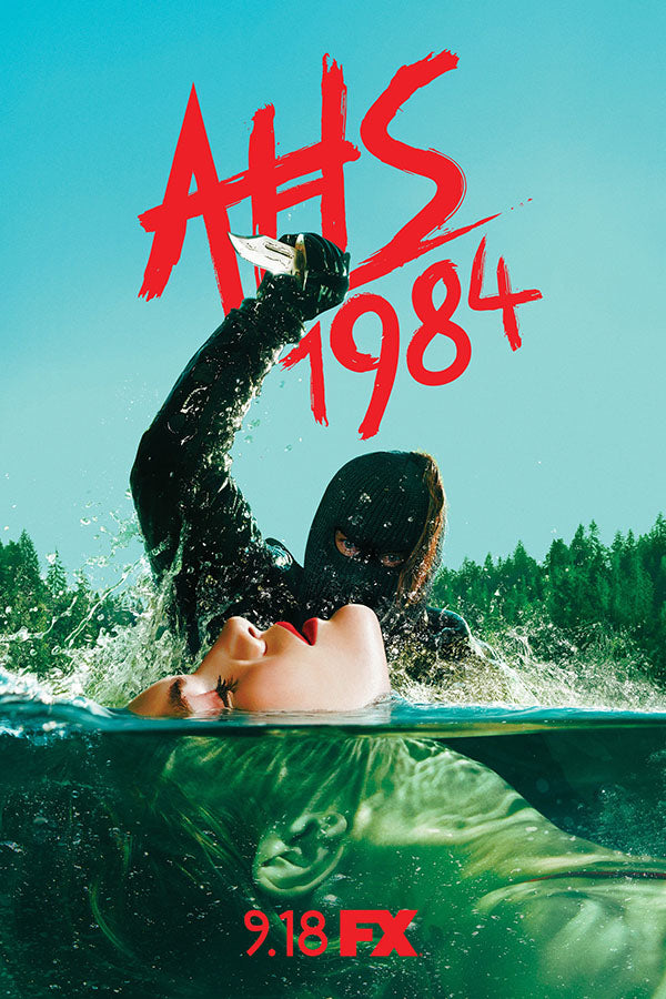Poster American Horror Story 1984 - História de Horror Americana - AHS - Séries
