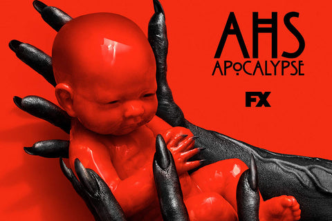 Poster American Horror Story - Apocalypse - História de Horror Americana - AHS - Séries