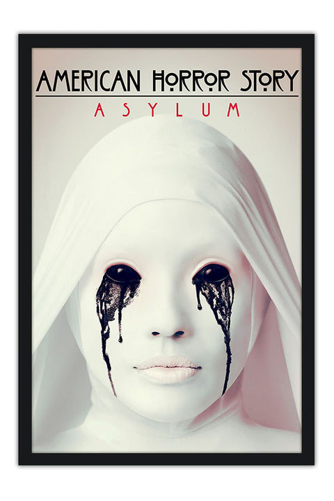 Poster American Horror Story - Asylum - História de Horror Americana - AHS - Séries