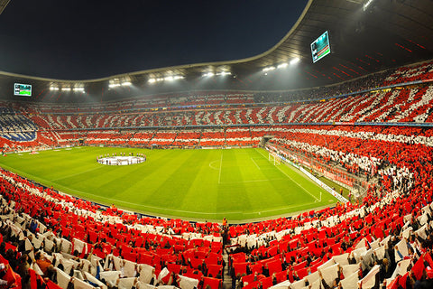 Poster Bayern Munique - Estádio - Arquibancada - Futebol
