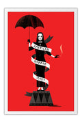 Poster American Horror Story - Asylum - História de Horror Americana - AHS - Séries