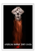 Poster American Horror Story - Coven - História de Horror Americana - AHS - Séries