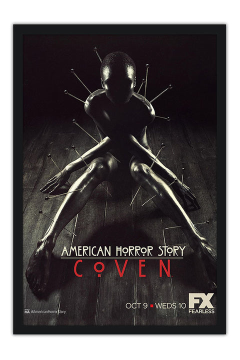 Poster American Horror Story - Coven - História de Horror Americana - AHS - Séries