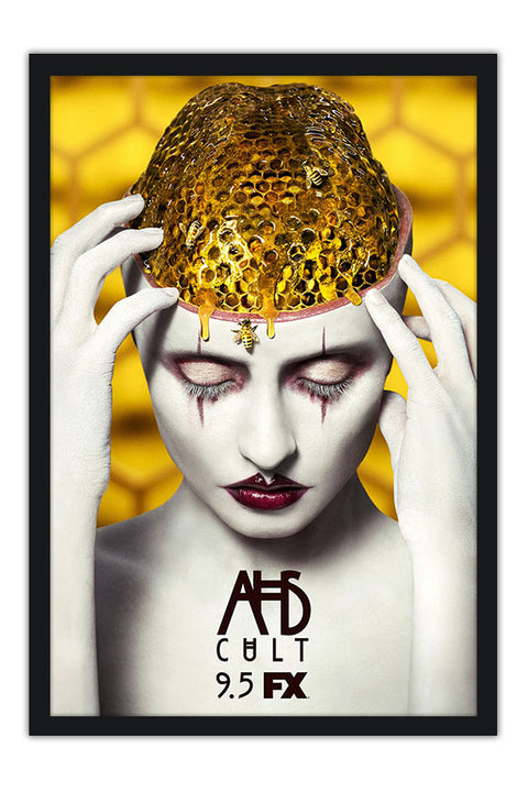 Poster American Horror Story - Cult - História de Horror Americana - AHS - Séries