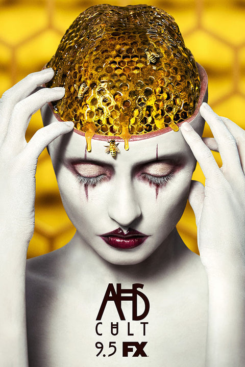 Poster American Horror Story - Cult - História de Horror Americana - AHS - Séries