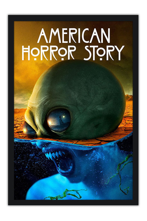 Poster American Horror Story - Double Feature - História de Horror Americana - AHS - Séries