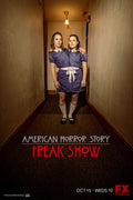 Poster American Horror Story - Freak Show - História de Horror Americana - AHS - Séries