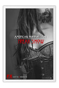 Poster American Horror Story - Freak Show - História de Horror Americana - AHS - Séries