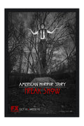 Poster American Horror Story - Freak Show - História de Horror Americana - AHS - Séries