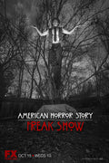 Poster American Horror Story - Freak Show - História de Horror Americana - AHS - Séries
