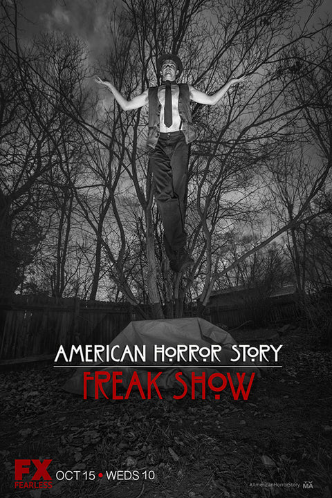 Poster American Horror Story - Freak Show - História de Horror Americana - AHS - Séries