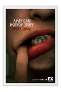 Poster American Horror Story - Freak Show - História de Horror Americana - AHS - Séries