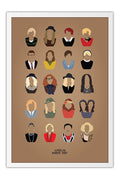 Poster American Horror Story - Freak Show - História de Horror Americana - AHS - Séries