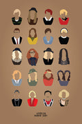 Poster American Horror Story - Freak Show - História de Horror Americana - AHS - Séries