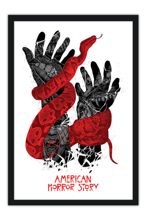 Poster American Horror Story - História de Horror Americana - AHS - Séries