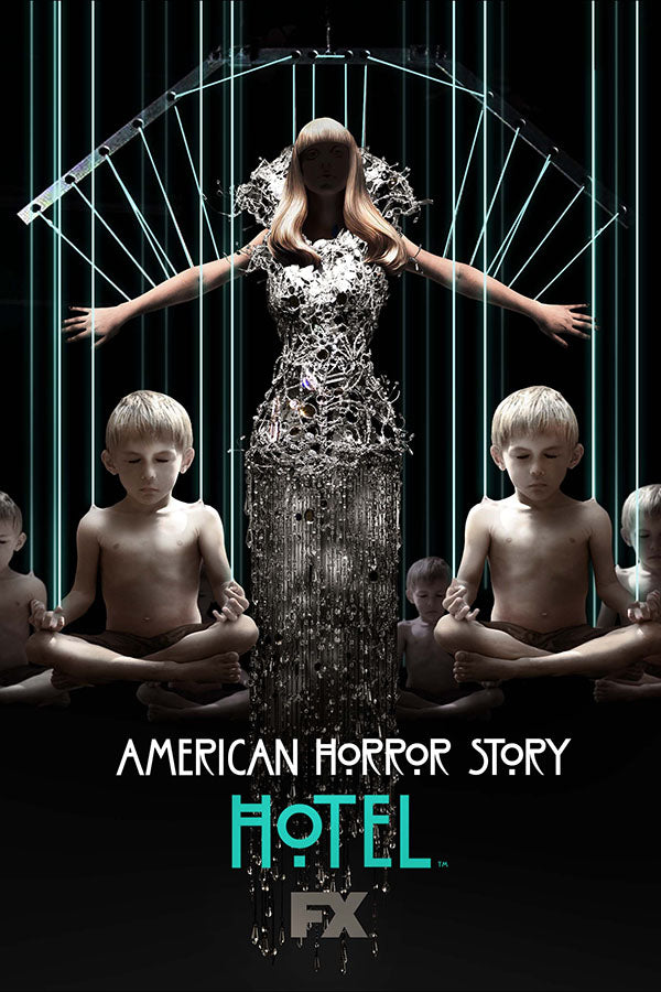 Poster American Horror Story - Hotel - História de Horror Americana - AHS - Séries