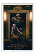 Poster American Horror Story - Hotel - História de Horror Americana - AHS - Séries