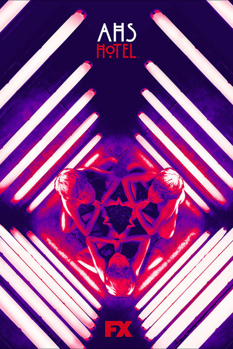Poster American Horror Story - Hotel - História de Horror Americana - AHS - Séries
