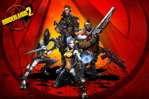 Poster Borderlands - Games