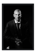 Poster Zinedine Zidane - Real Madrid - Futebol