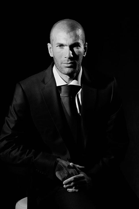 Poster Zinedine Zidane - Real Madrid - Futebol