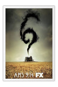 Poster American Horror Story - Roanoke - História de Horror Americana - AHS - Séries