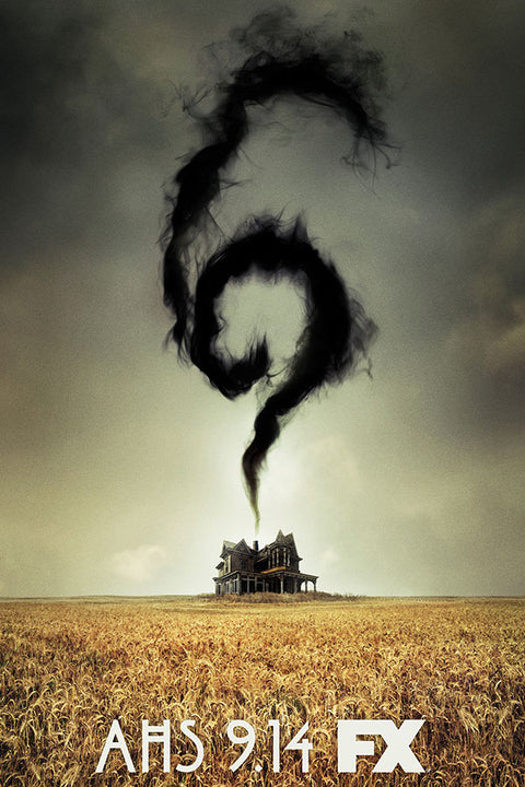 Poster American Horror Story - Roanoke - História de Horror Americana - AHS - Séries