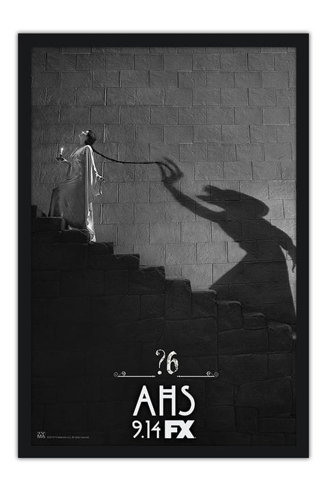 Poster American Horror Story - Roanoke - História de Horror Americana - AHS - Séries