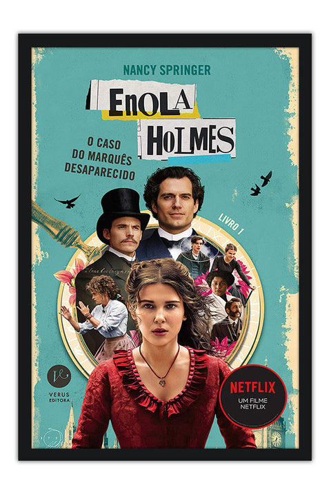 Poster Enola Holmes - Séries
