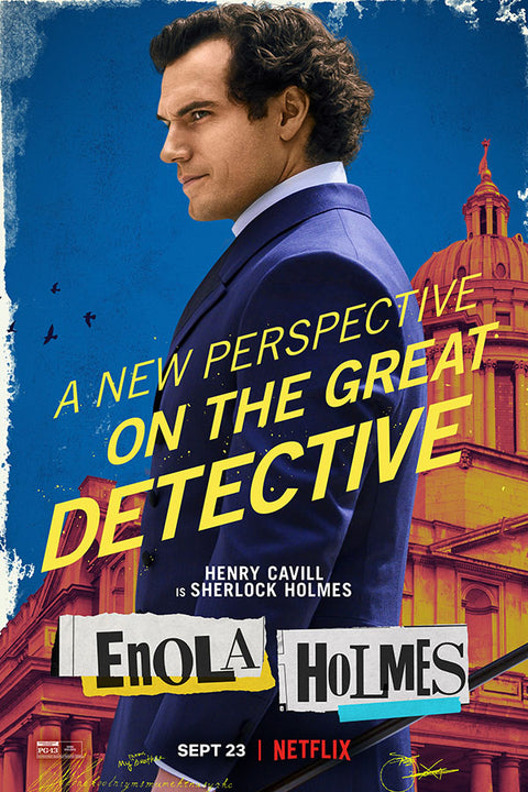 Poster Enola Holmes - Séries