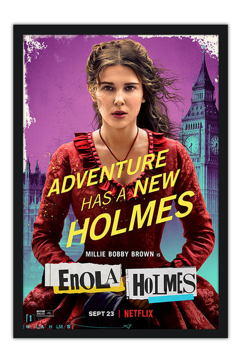 Poster Enola Holmes - Séries