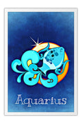Poster Aquário - Zodíaco - Signos