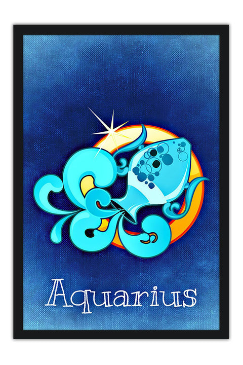Poster Aquário - Zodíaco - Signos