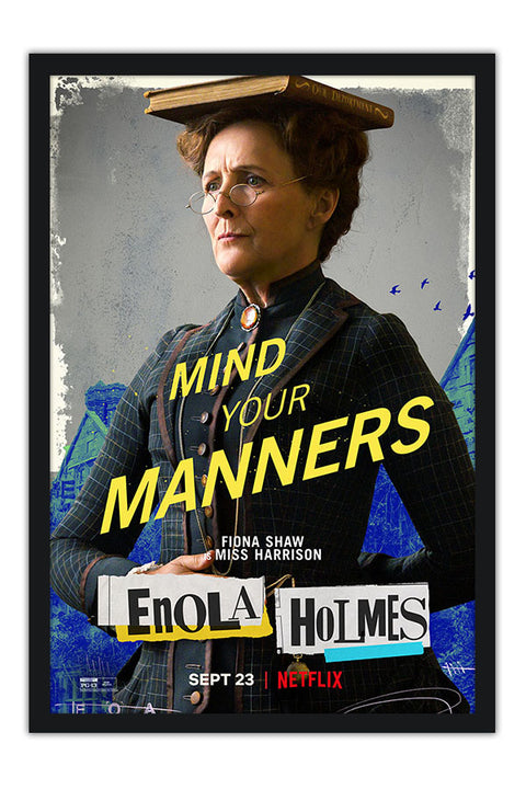 Poster Enola Holmes - Séries