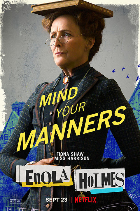 Poster Enola Holmes - Séries