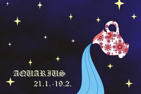 Poster Aquário - Zodíaco - Signos