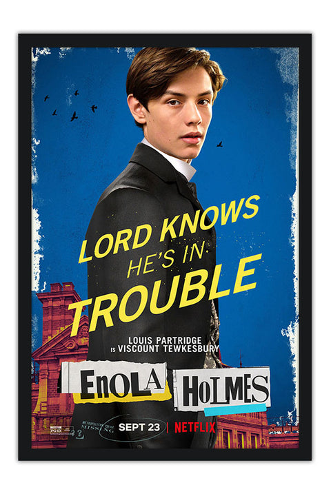 Poster Enola Holmes - Séries