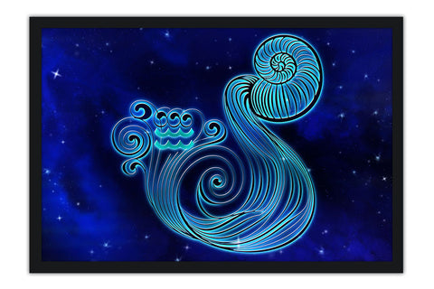 Poster Aquário - Zodíaco - Signos