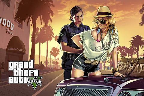 Poster GTA - Grand Theft Auto - Games